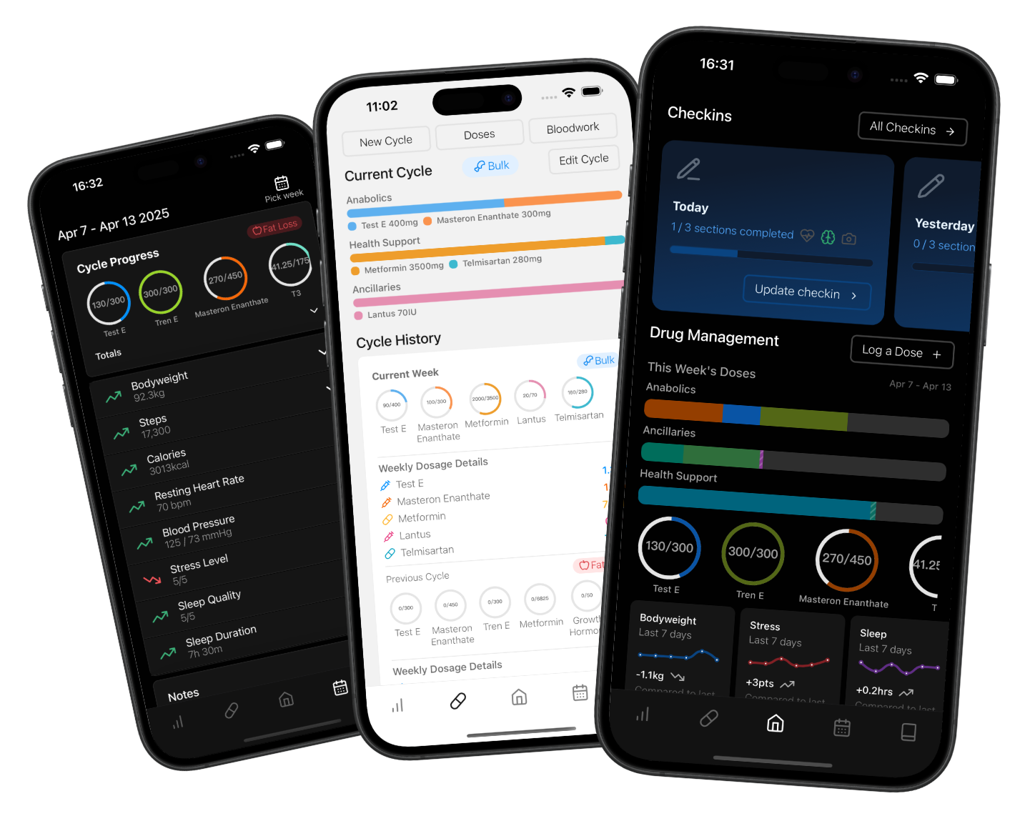 Peakdose App Screenshot